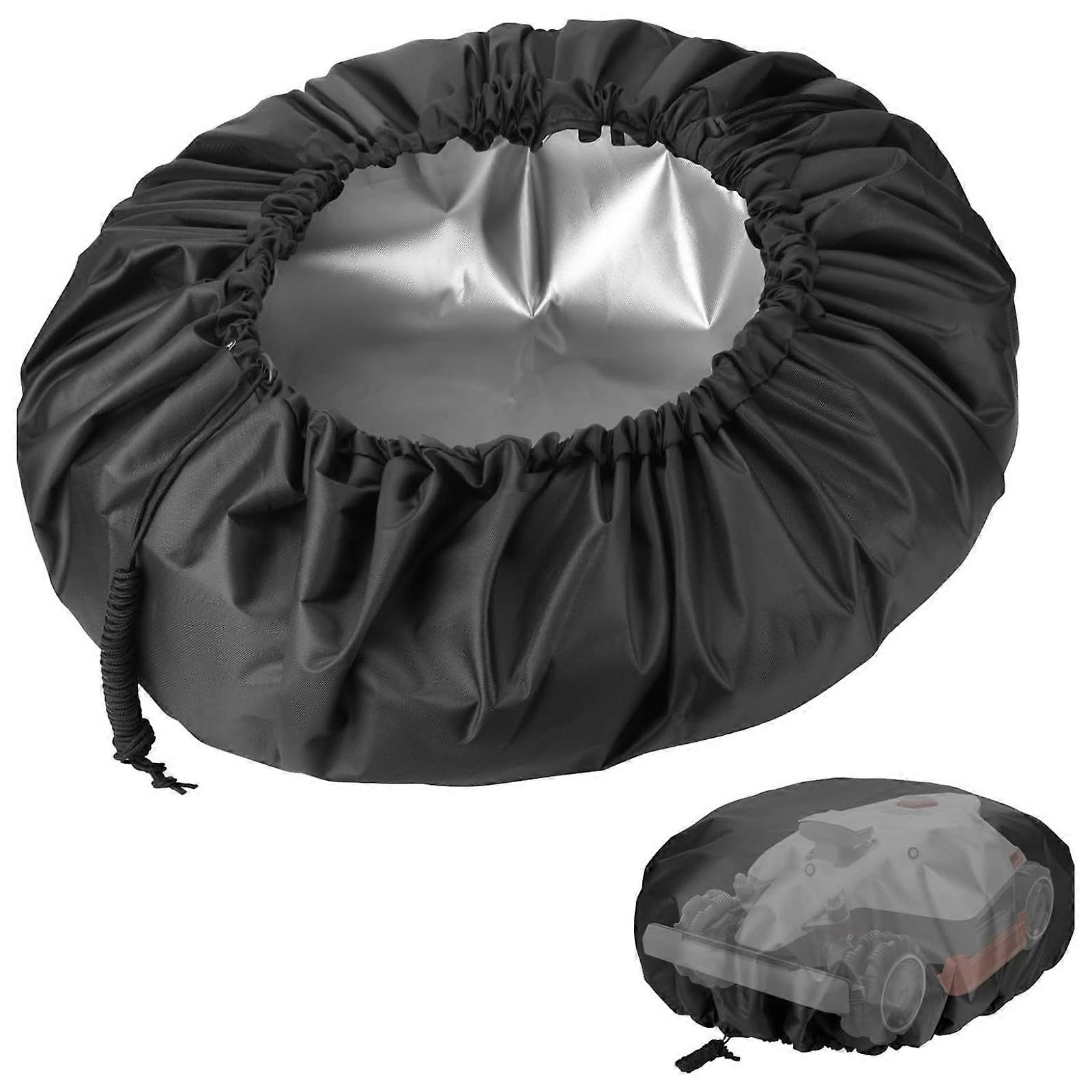 Robot Lawnmower Cover Wireless Automatic Robotic Waterproof Protective Cover Heavy Duty Protective Drawstring Cover Multicolor