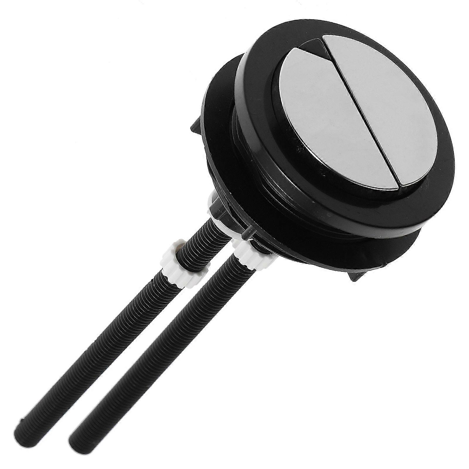 2pcs Dual Flush Toilet Button Replacement Toilet Water Tank Push Button 48x57mm