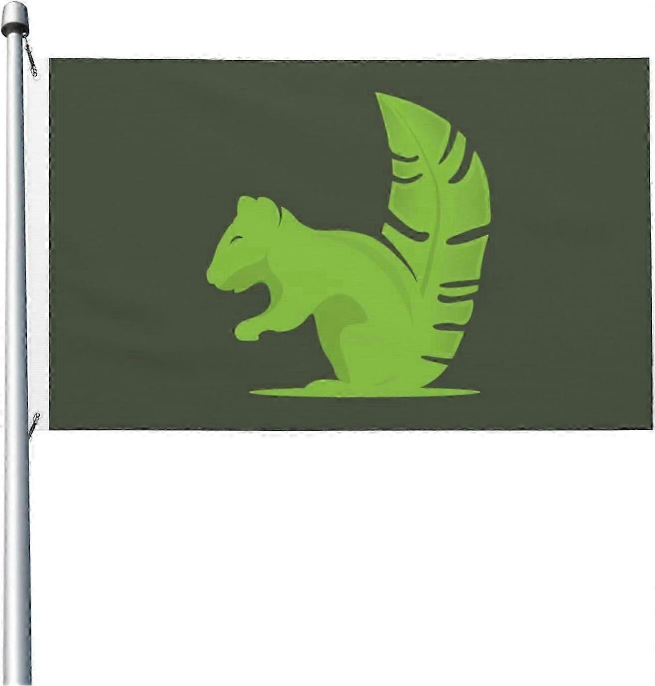 Green Squirrel Flag Mode A-3067