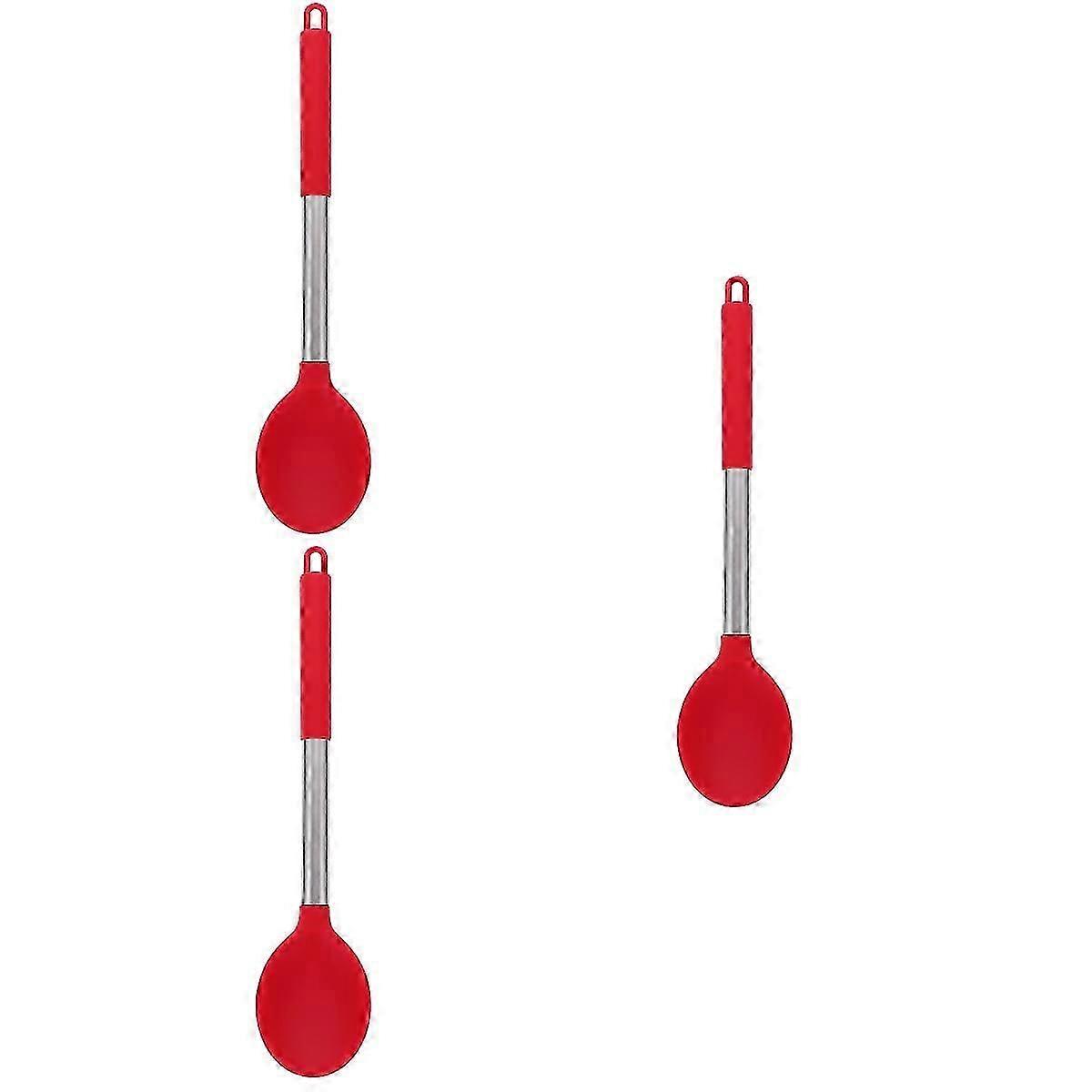 3 pcs Silicone Kitchen Utensil Multipurpose Nonstick Utensils Cooking Tool