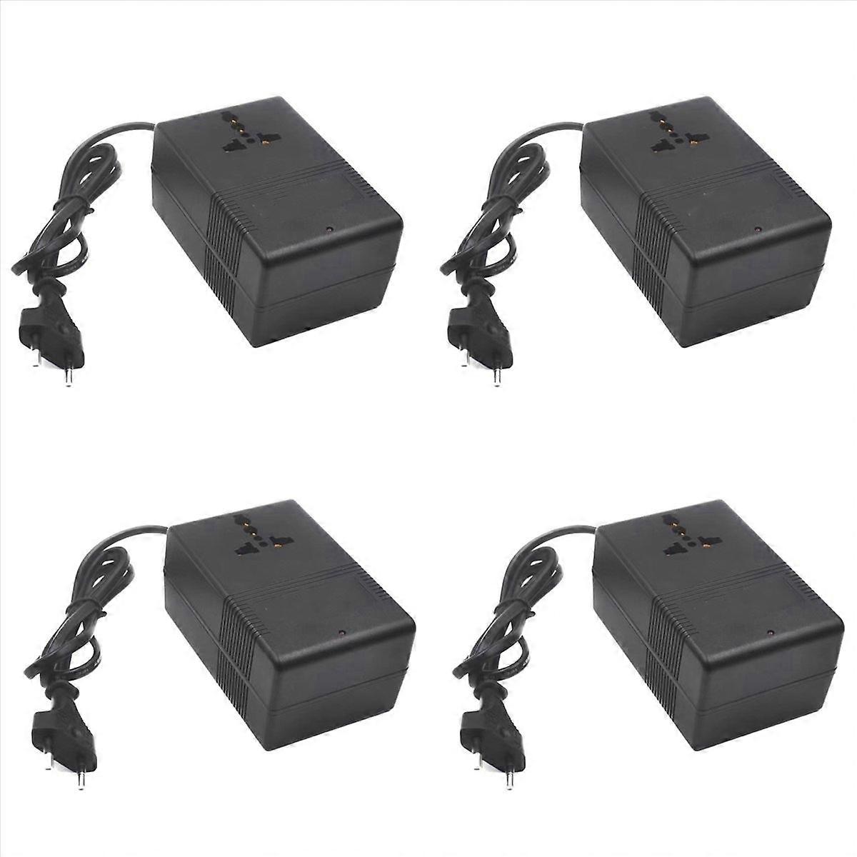 4X 200W Voltage Converter Transformer 220V to 110V AC Travel Voltage Transformer Converter EU Plug