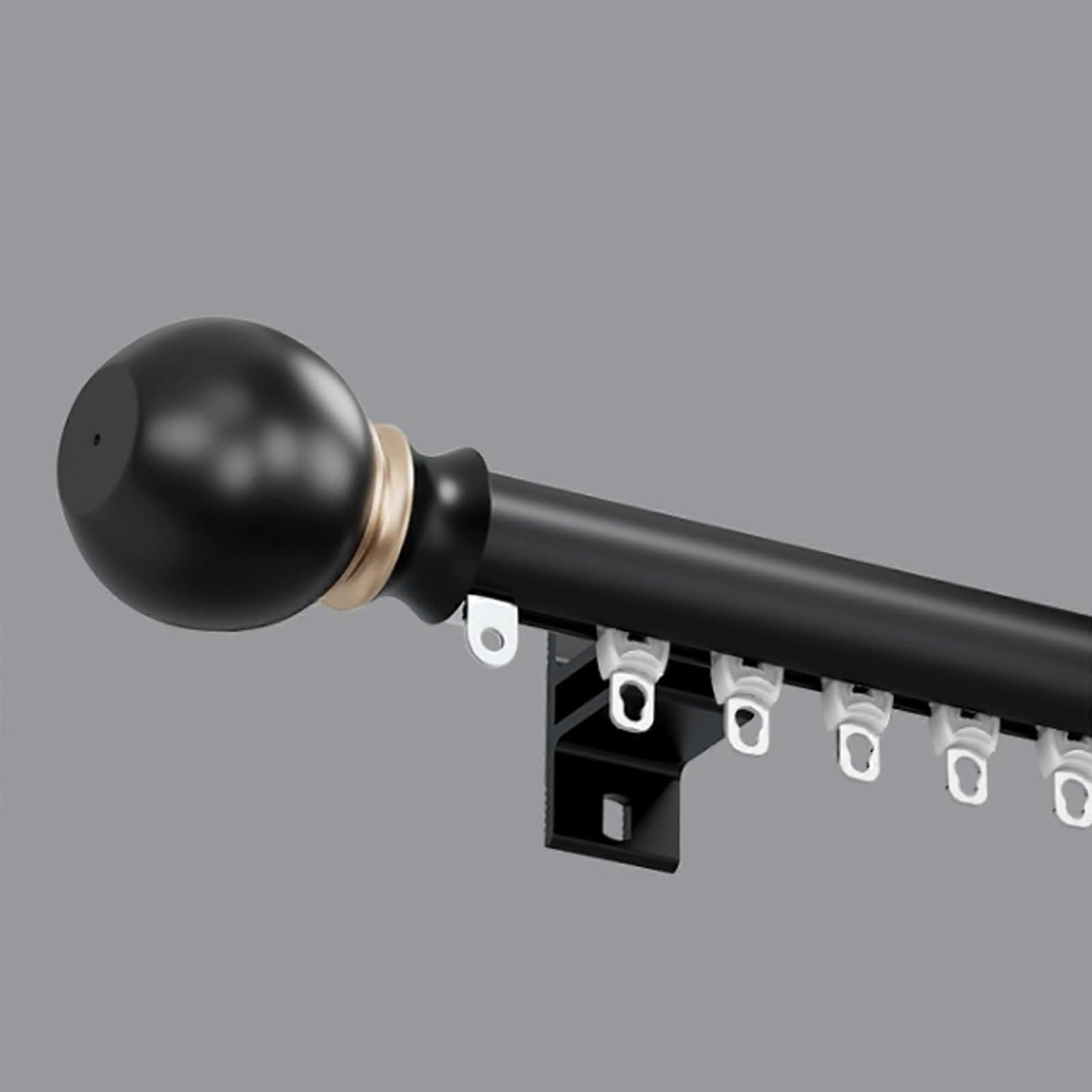 Heavy Duty Ceiling Curtain Track with Silent Glide System for Room Divider, 3.1m/10ft/122in