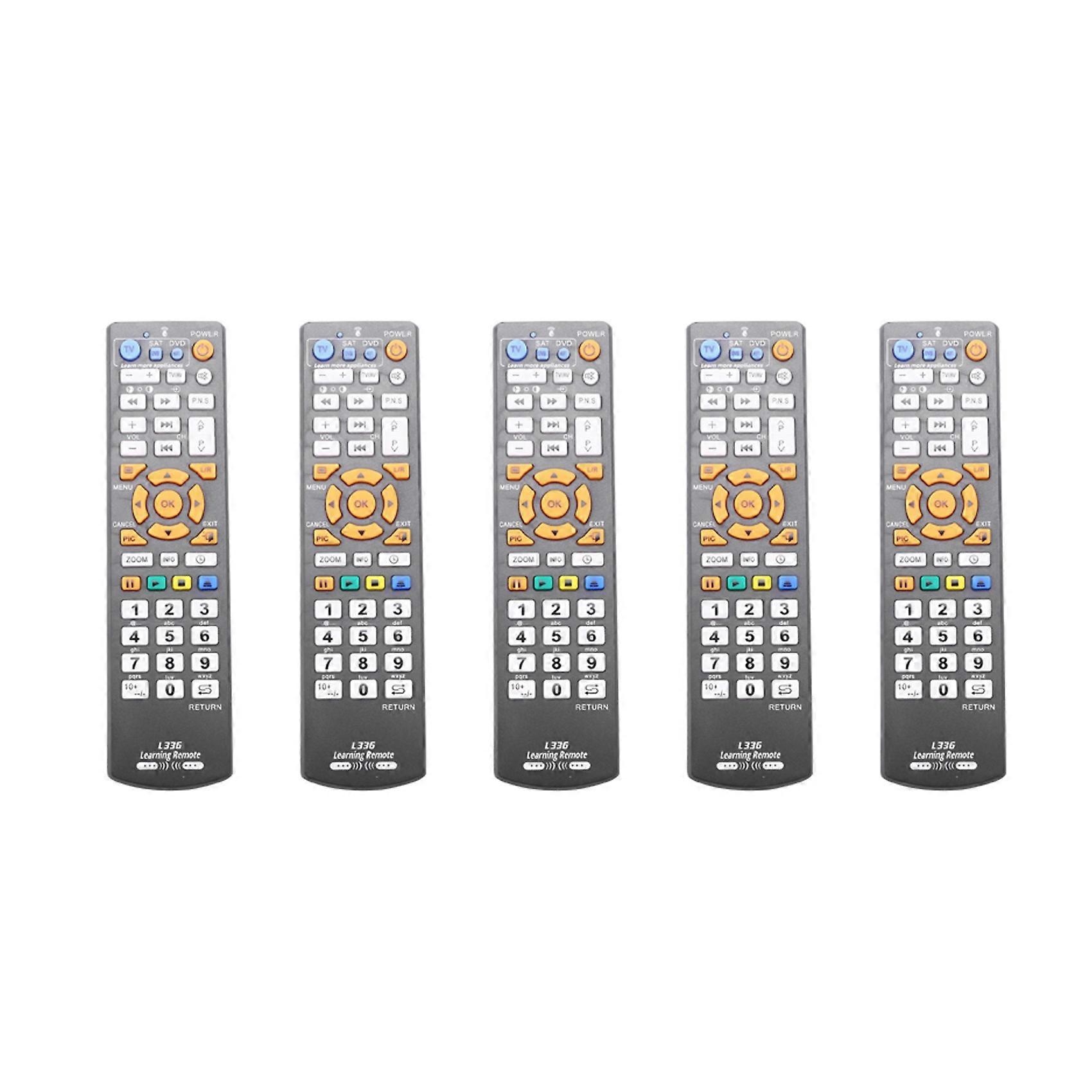 5X Universal Smart Remote Control Controller with Learning Function for TV SAT CBL