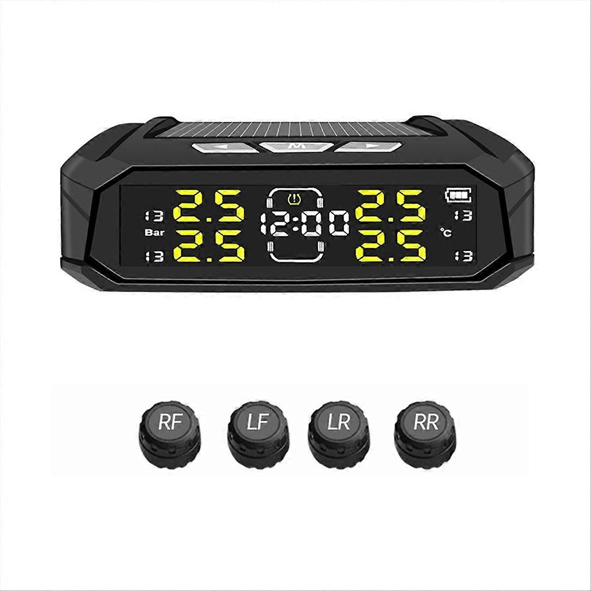Car Security Alarm Tire Monitoring System with 4 Sensors External