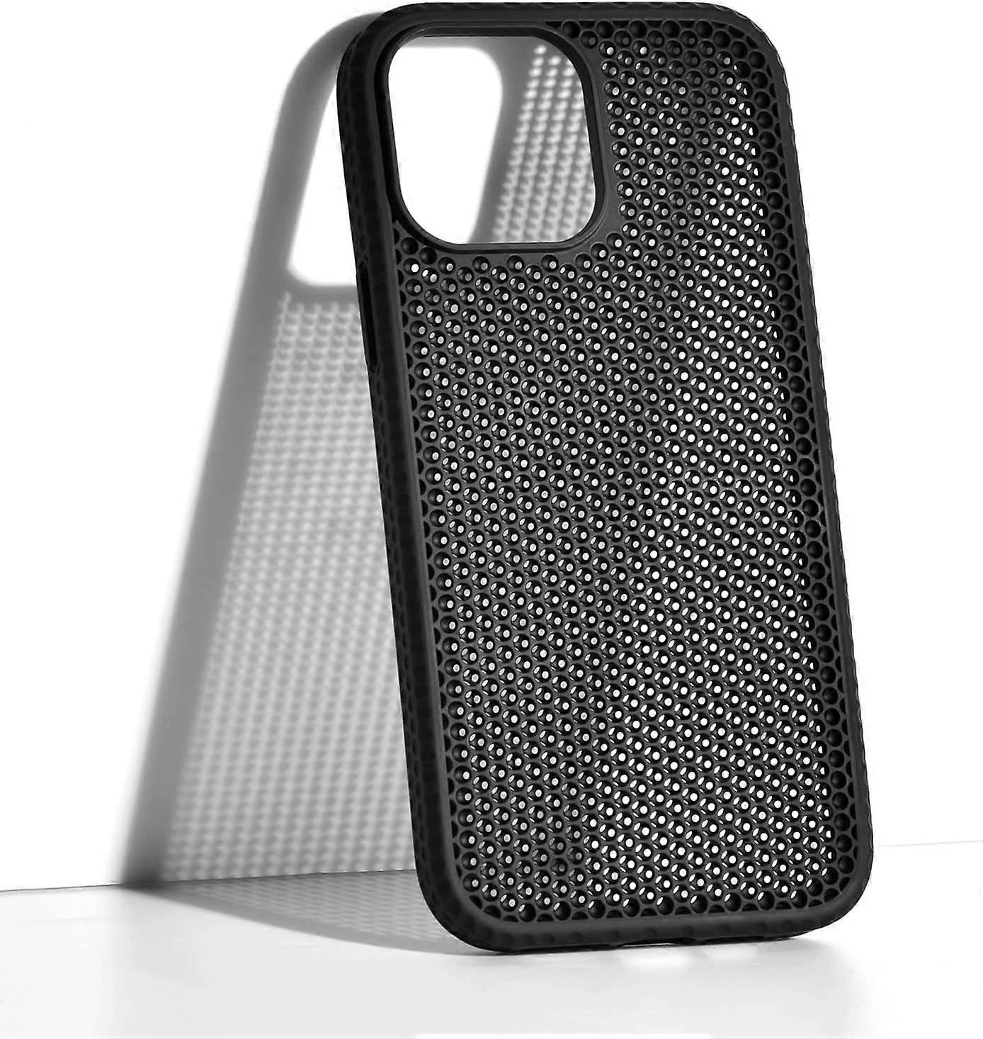 Phone Case for Heat Dissipation Magnetic: Effective Cooling Down compatible with iPhone 15 Pro Max - Protective Black Case