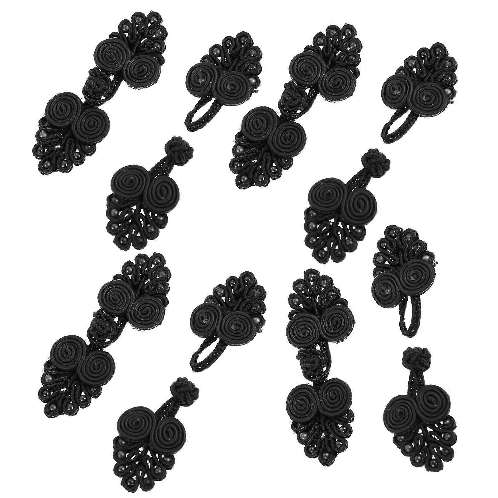 10Pcs Chinese Closure Buttons Knot Buttons Closure Sewing Buttons Fastener