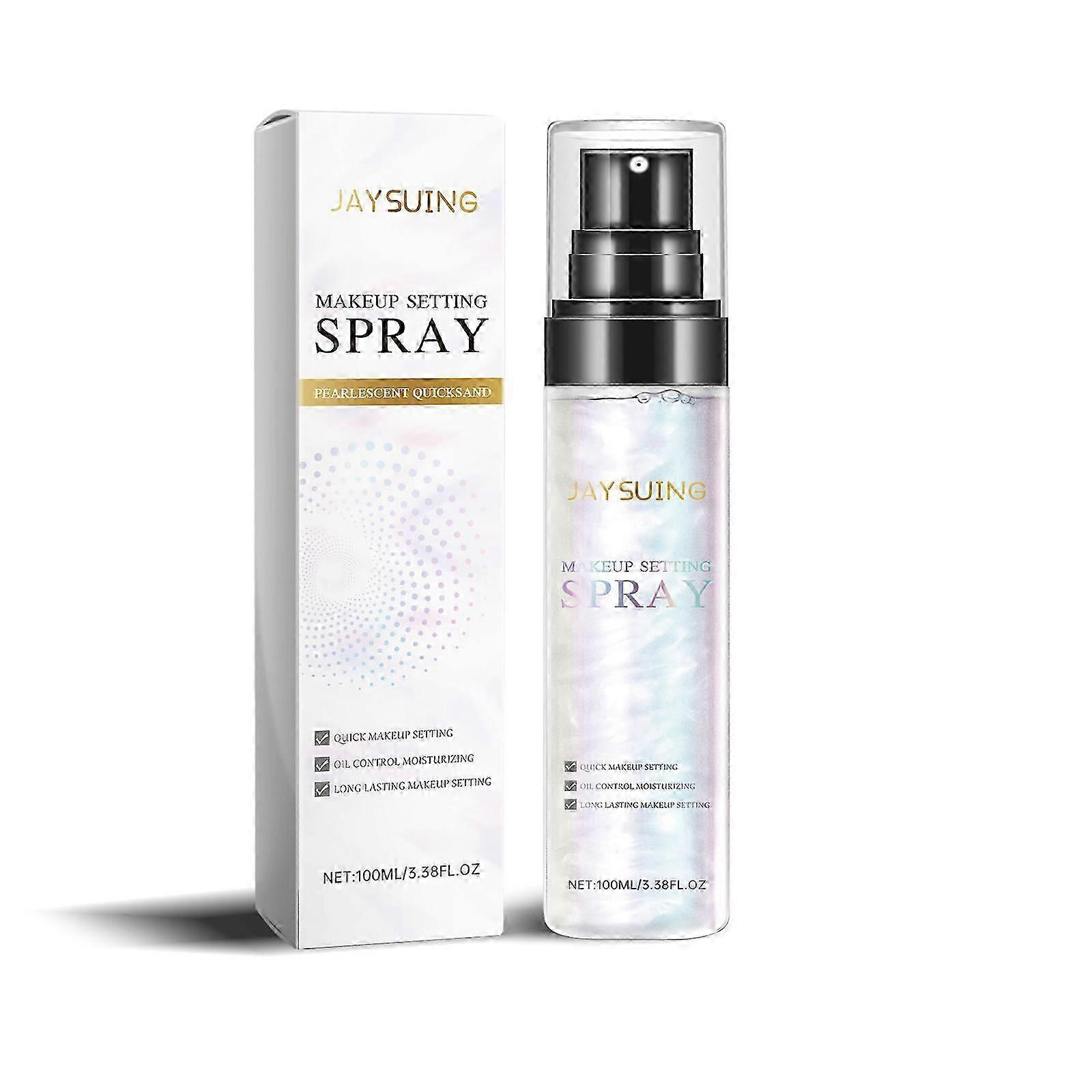 Multi-Effect Makeup Setting Spray - Hydrating, Lightweight, Long-Lasting, Easy to Remove, with Hyaluronic Acid & Pearl Extract