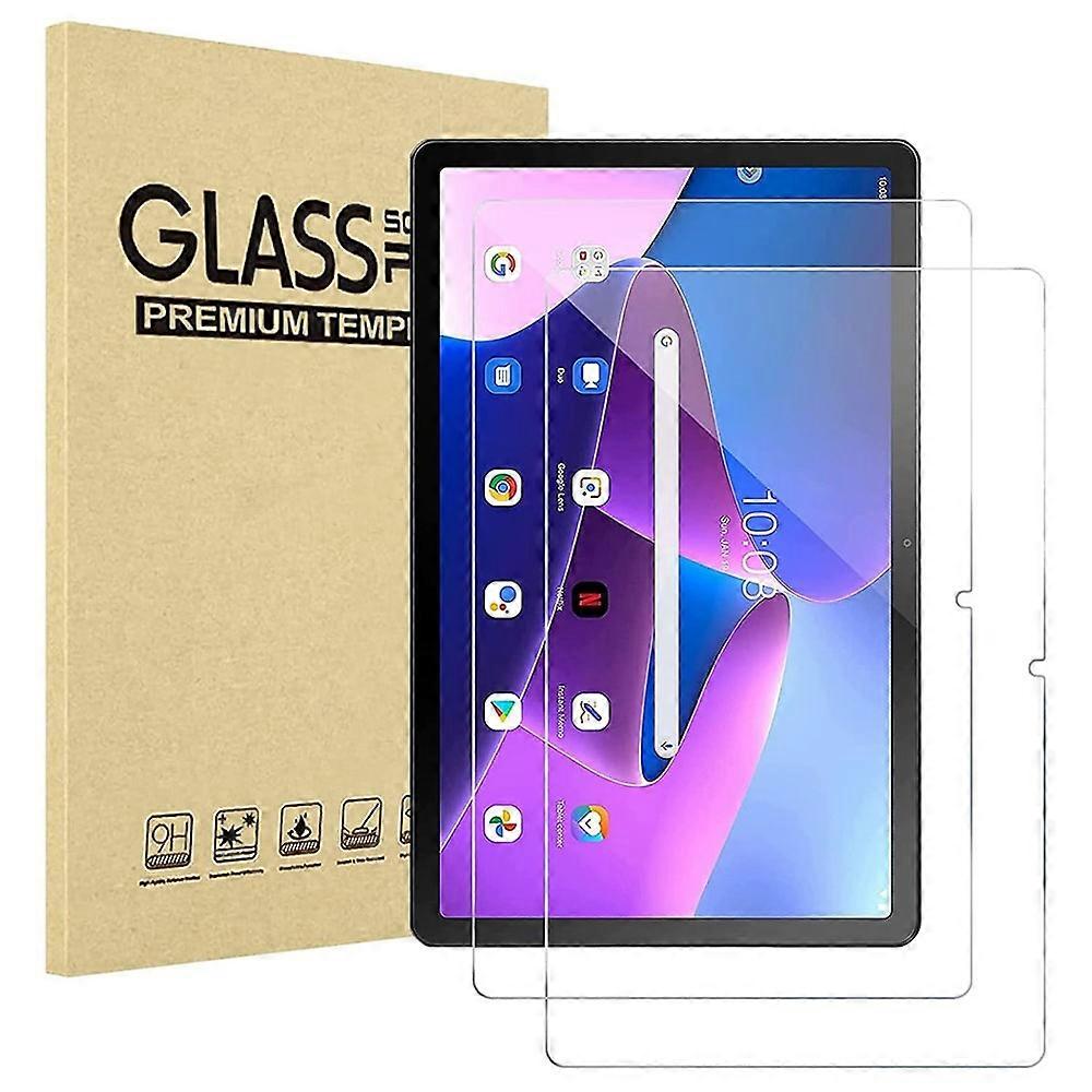 Lenovo Tab M10(Gen 3)2.5Dフルスクリーンプロテクター強化ガラスHDクリアフィルムに対応した2個