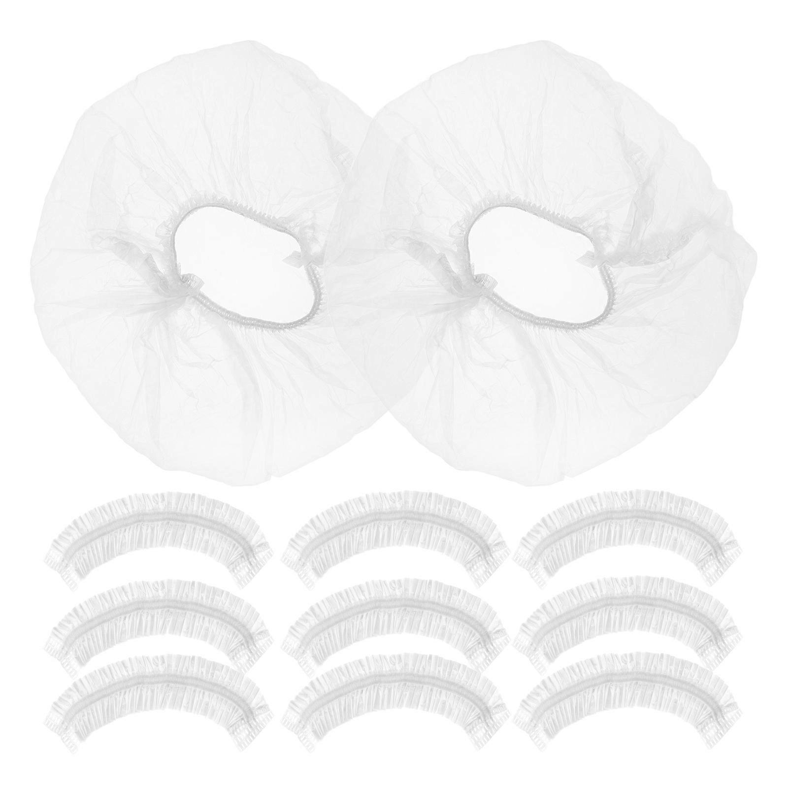 Elastic Plastic Bread Proofing Cover for Baking 100Pcs Reusable Bowl Covers