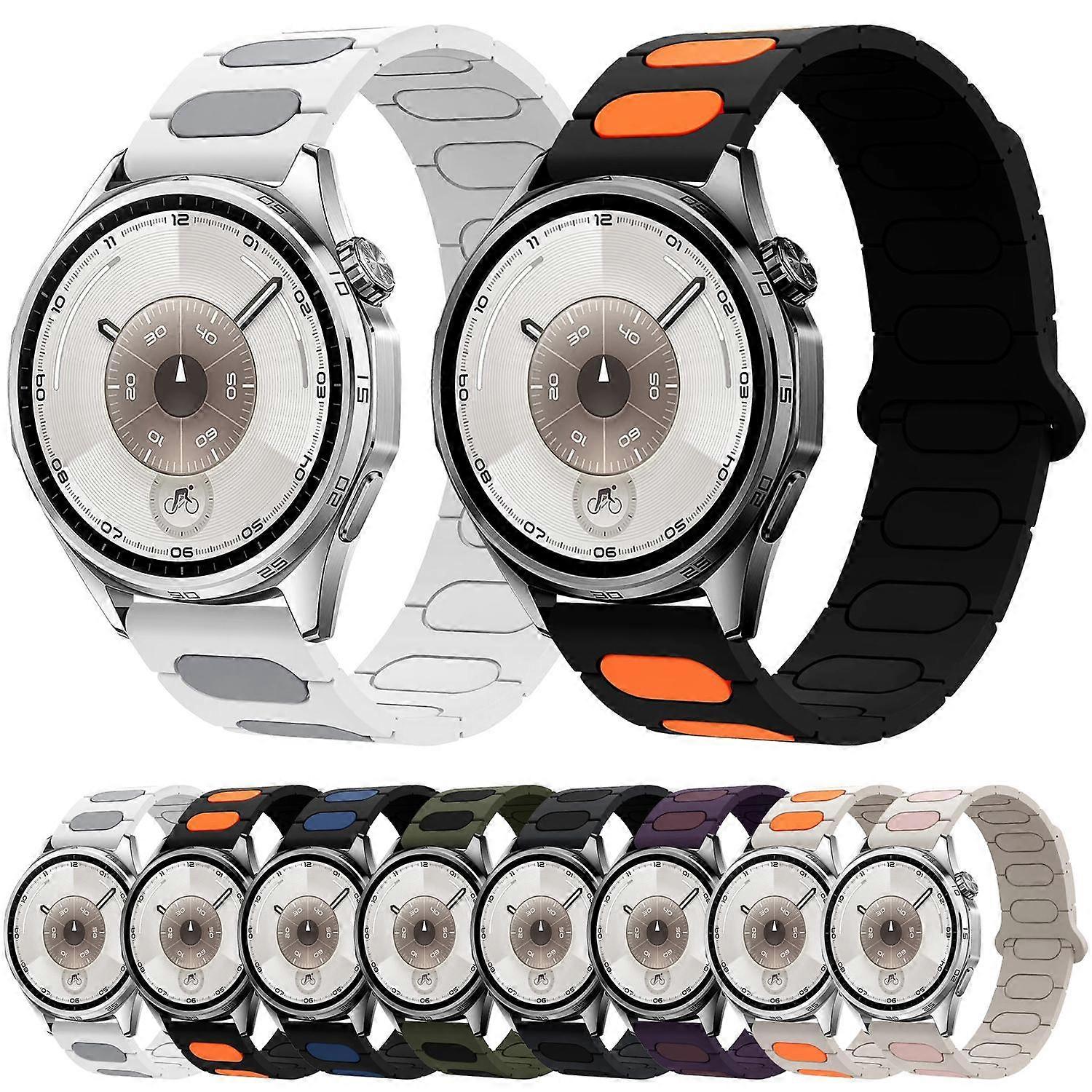 Oval Magnetic Silicone Watch Band