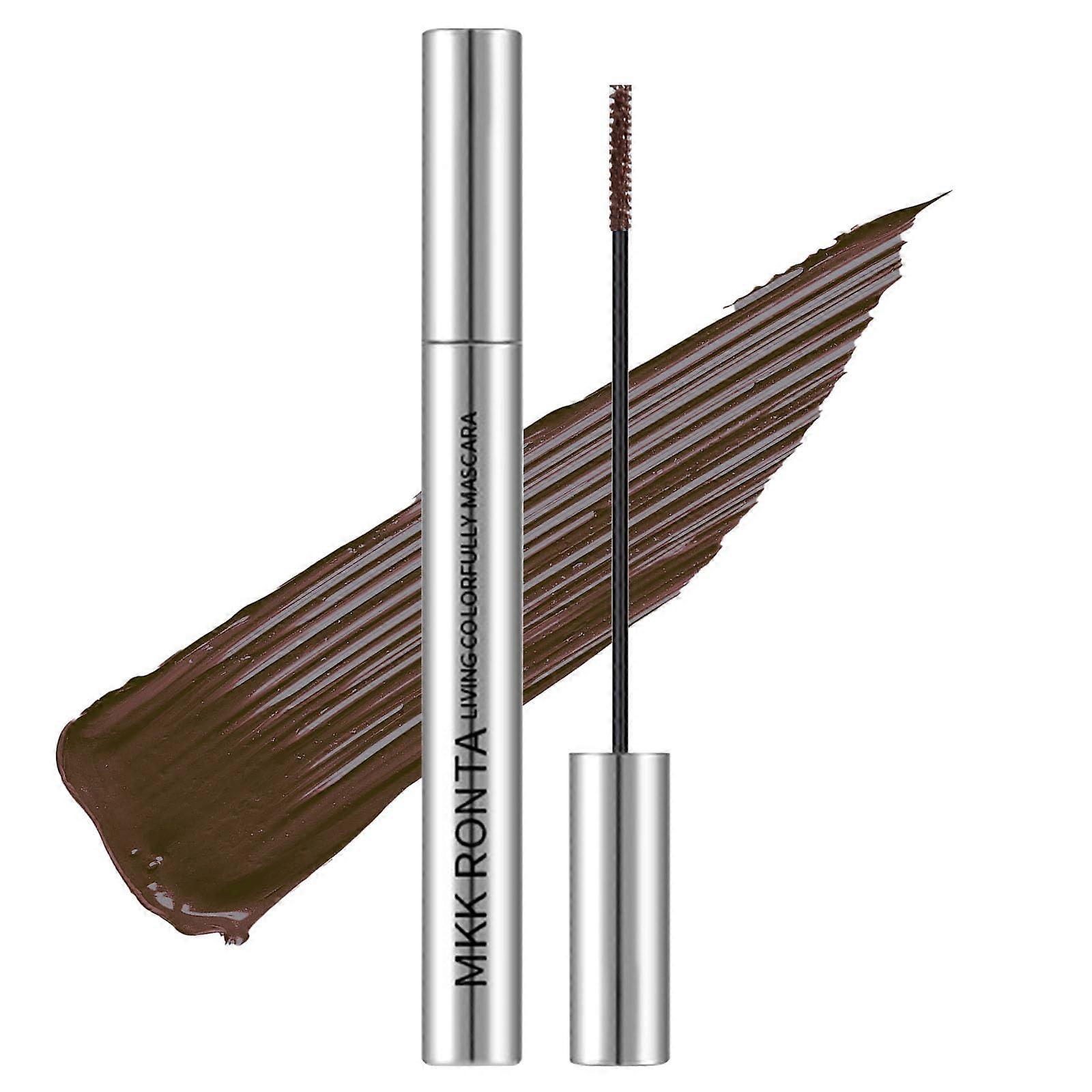 Waterproof Volumizing Mascara with Lengthening Effect for Mature Lashes Brown S