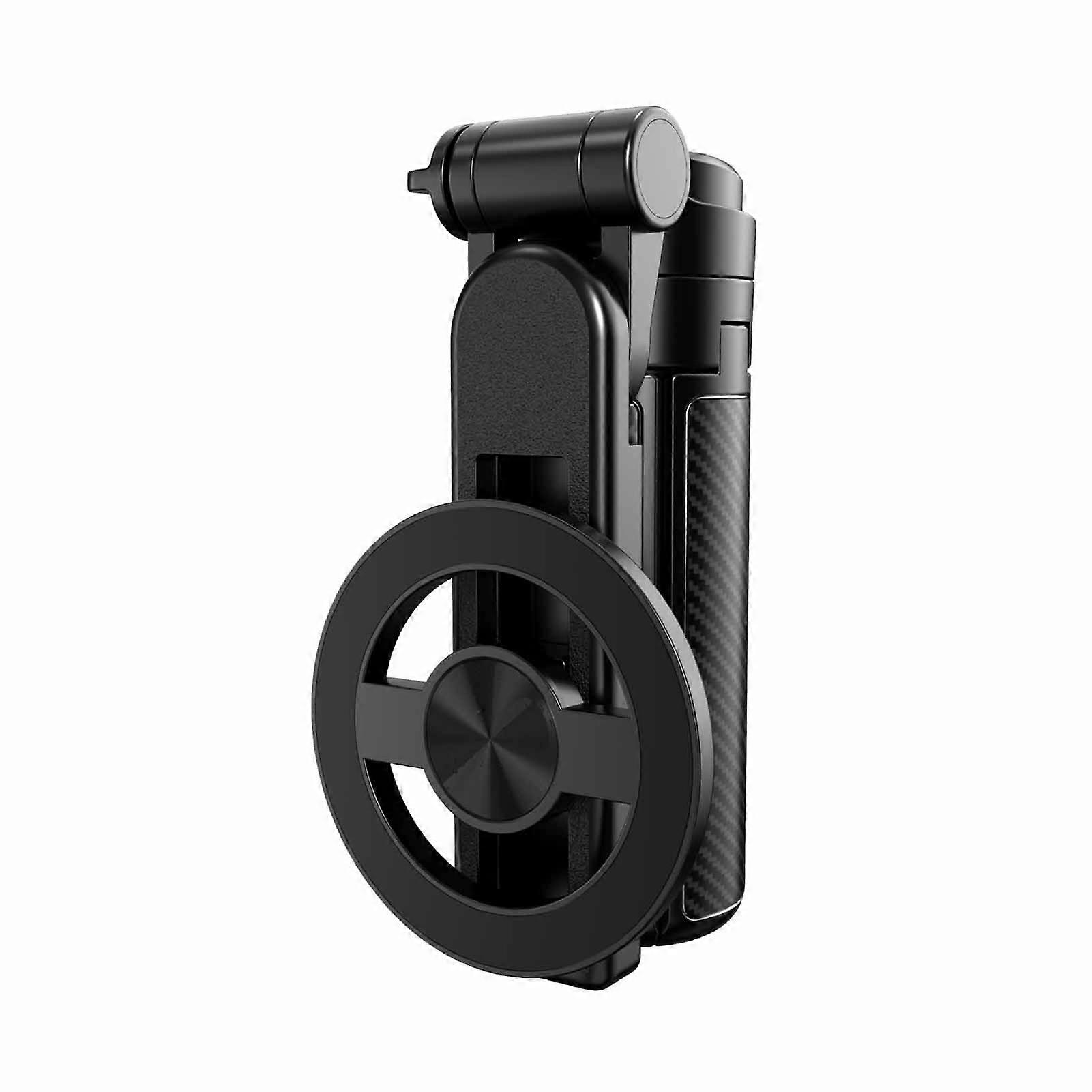 Mini Magnetic Selfie Stick with Bluetooth-compatible Remote 360 Degrees Rotation Portable