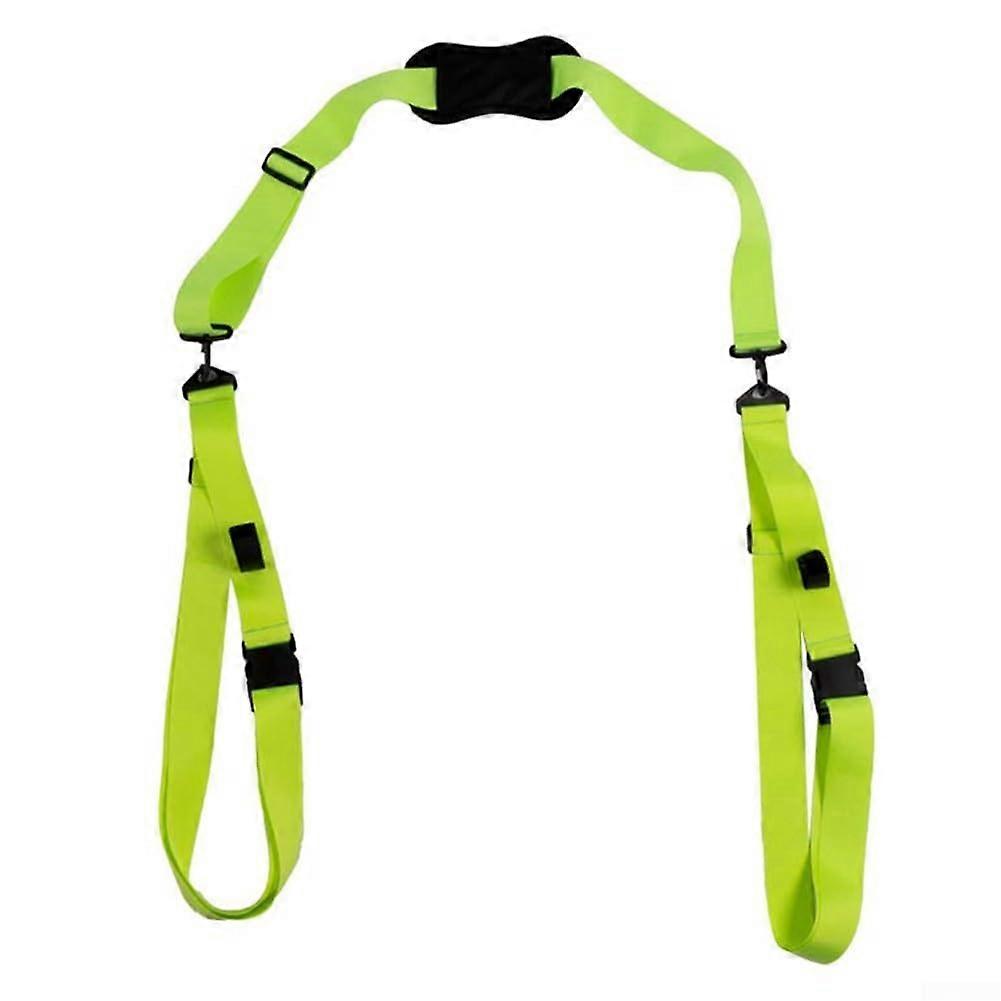 Adjustable Paddle Board Carry Strap with AntiSlip Shoulder Pad for Surfboard Carrying  Green
