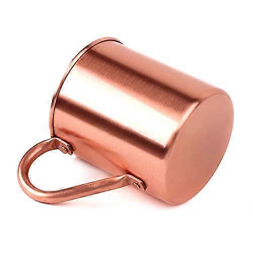 Moscow Mule Copper Mug 415ml Pure Solid Copper Handcrafted Cup for Bar, Kitchen, and Party Drinks