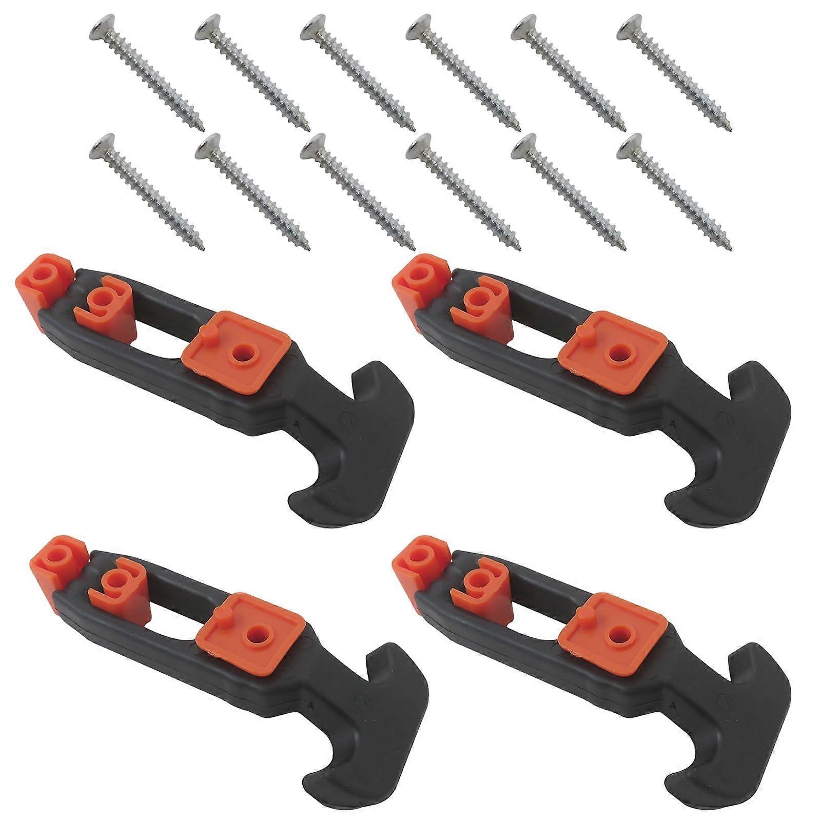 2pcs Heavy Duty Toolbox Latch Replacement with Secure Magnetic Lock for Cooler and Equipment