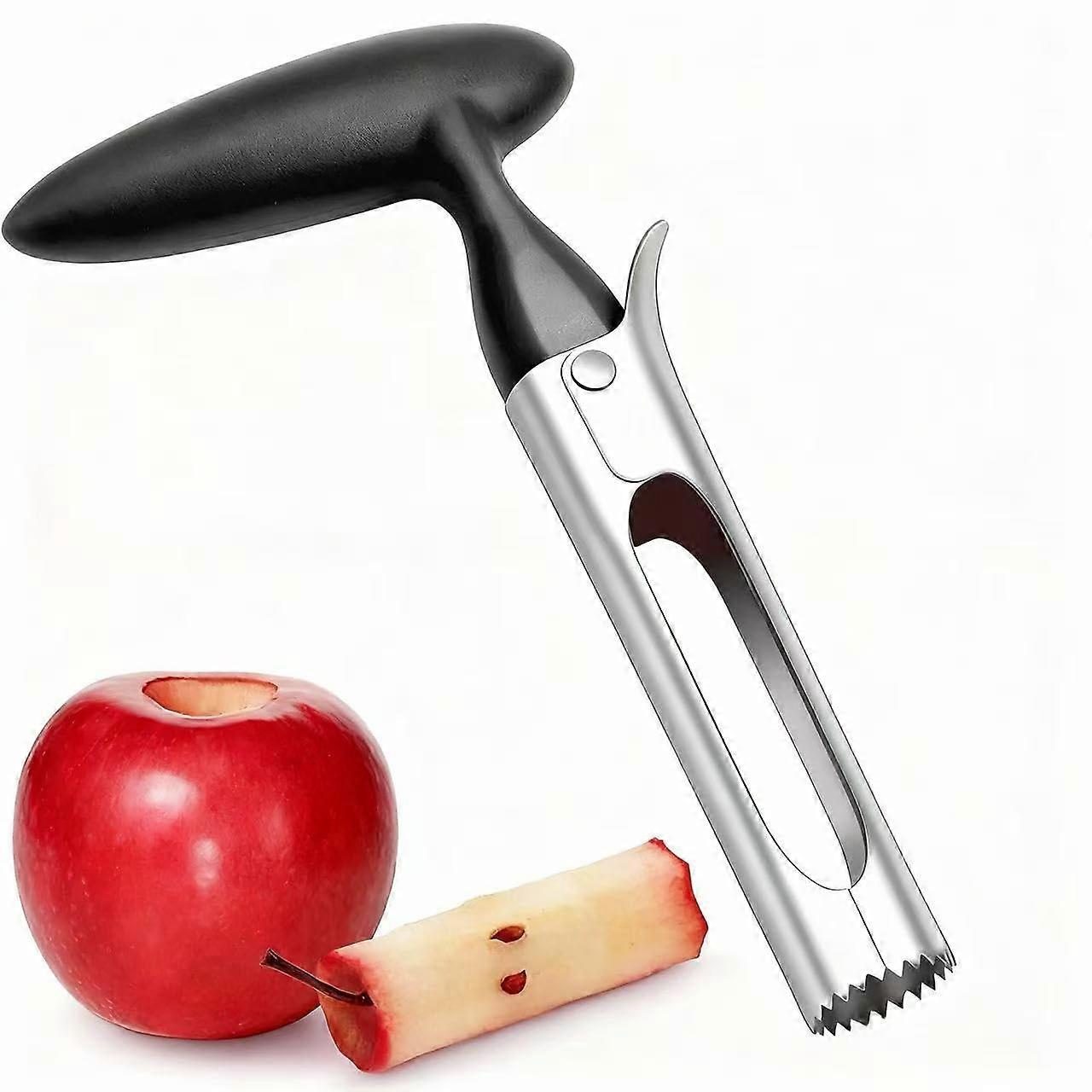 Apple Corer with Sharp Stainless Steel Blades, Ergonomic NonSlip Grip for Quick Core Removal