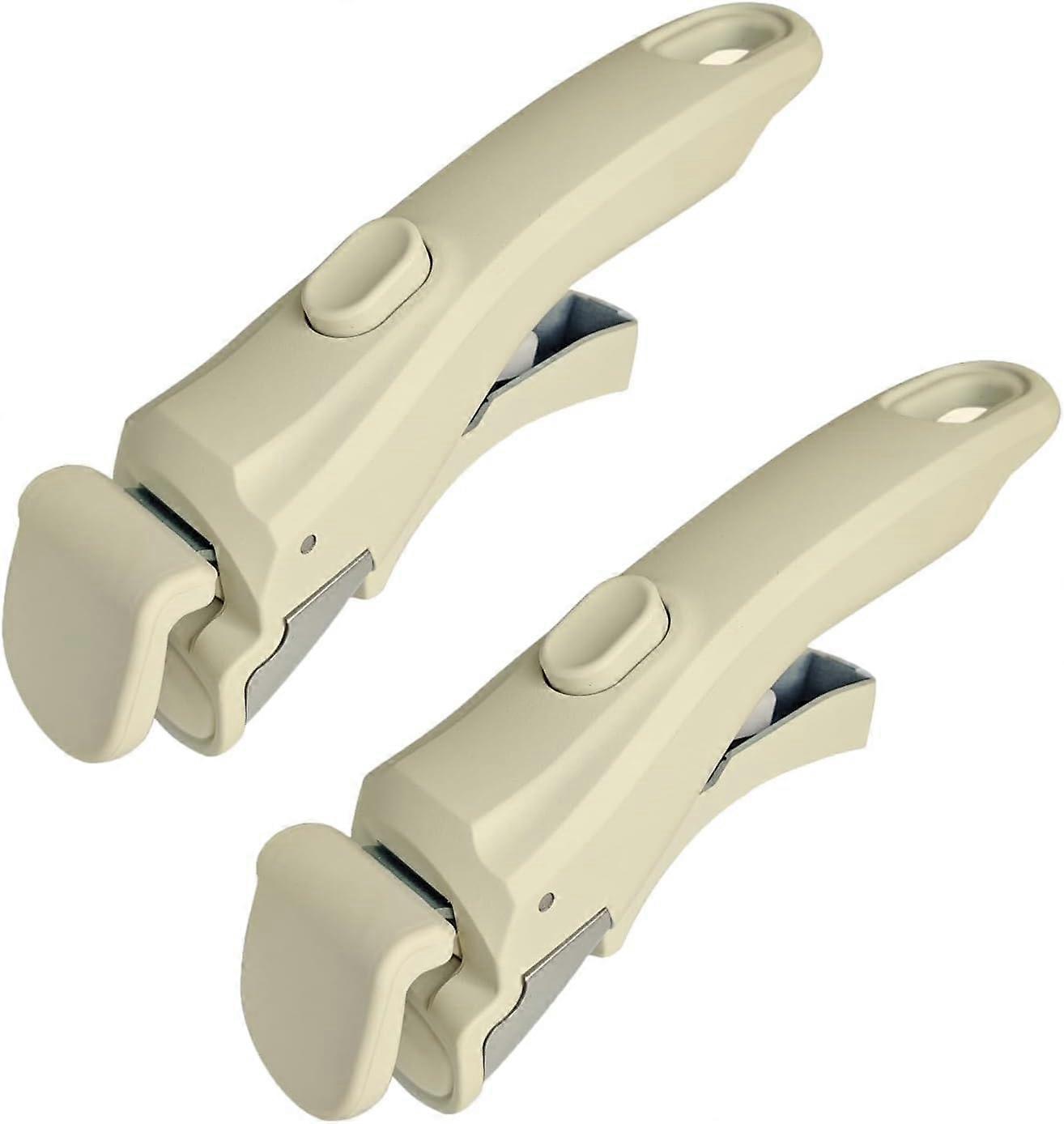 Removable Pot Handle Set with Secure Vertical Edge Clamp, Heat Resistant Universal Pan Handle