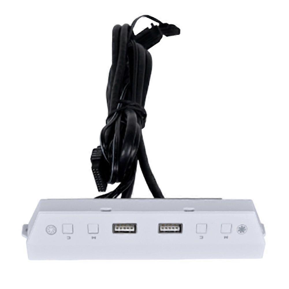 LANCOOL 216 Chassis Accessory ,ARGB Control & USB Module,Used for Front Fan Lighting,Dditional 2 USB 3.0 Ports.