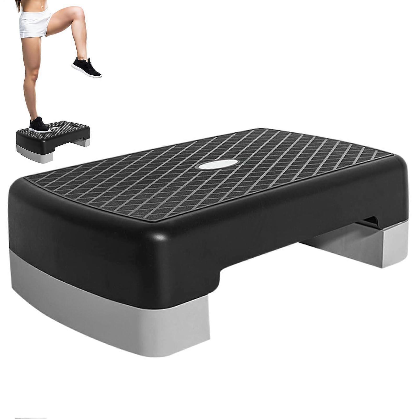 Aerobic Step Platform with Adjustable Height and Non Slip Surface for Home Cardio Workout 45cm