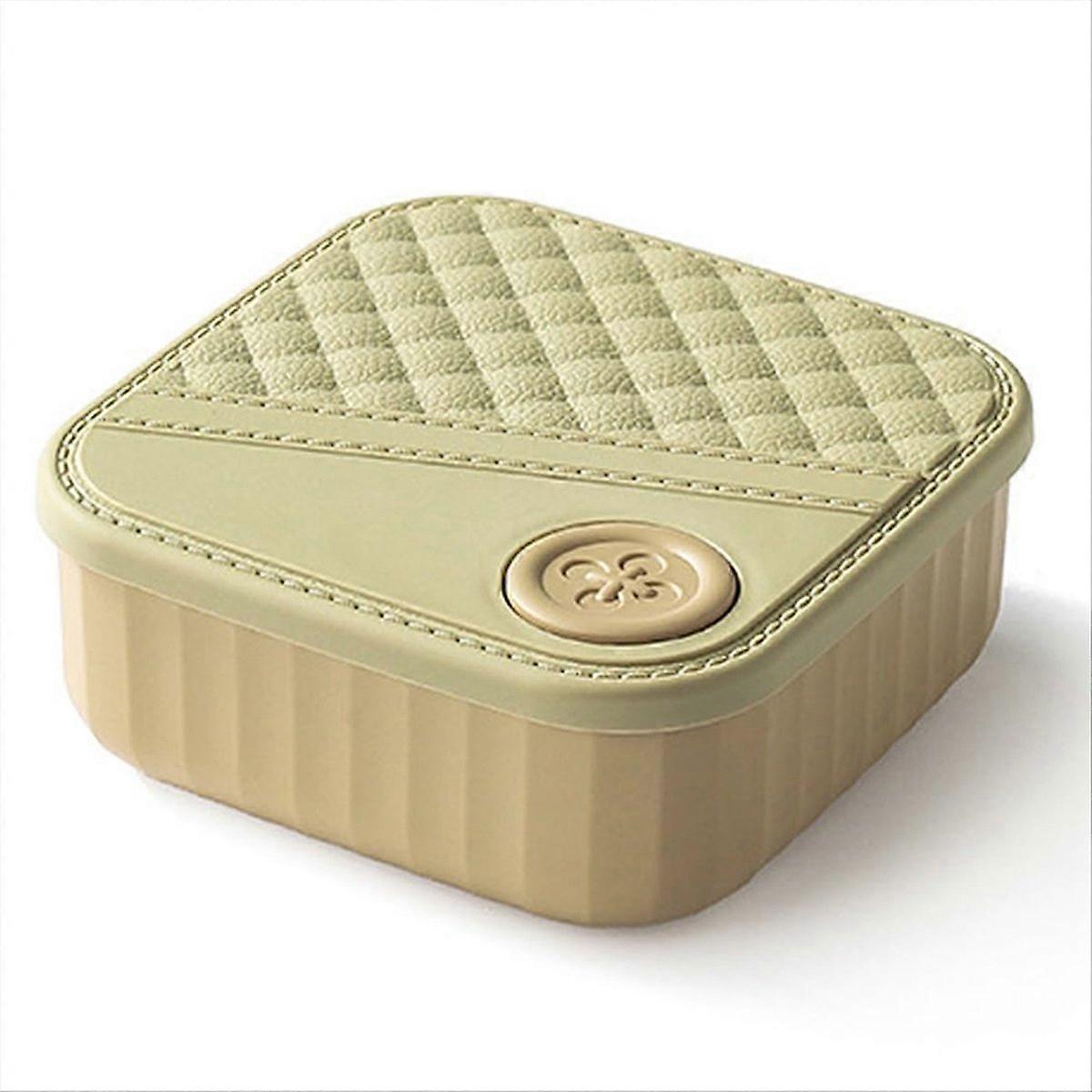 Sewing Box Portable, DIY Sewing Supplies Kit,Khaki