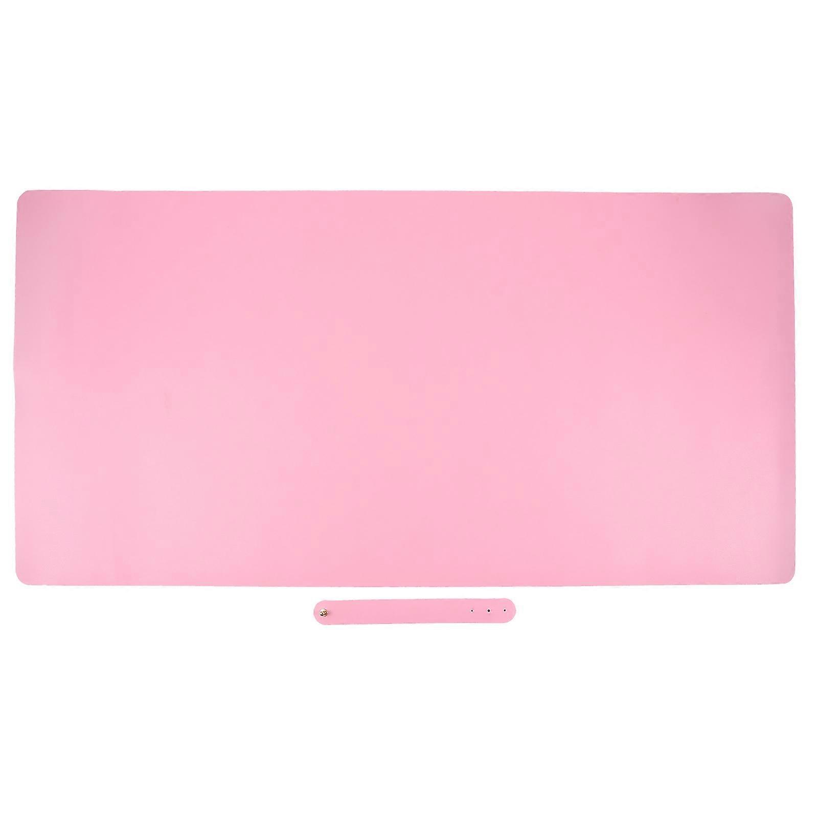 Pink Gaming Mouse Pad Desk Mat for Home Multifunctional 2Pcs
