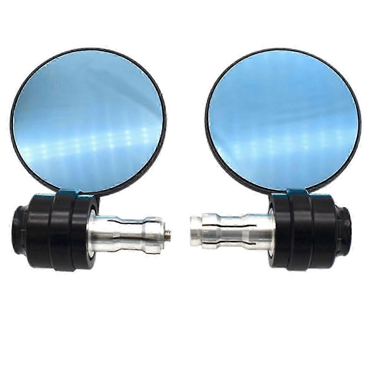 Motorcycle Handle Blockage Rear Vision Mirror for MV Augusta Black