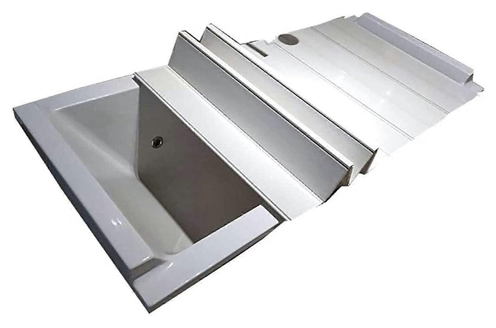 Bathtub Cover PVC Foldable Protective Sheet AntiDust Insulation Board 156 x 70 cm Surface Protector