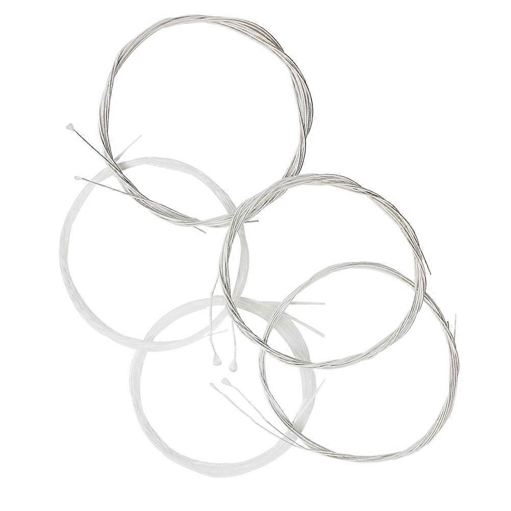 White Oud Strings Clear Nylon Excellent Sound Quality String Replacement 5Pcs
