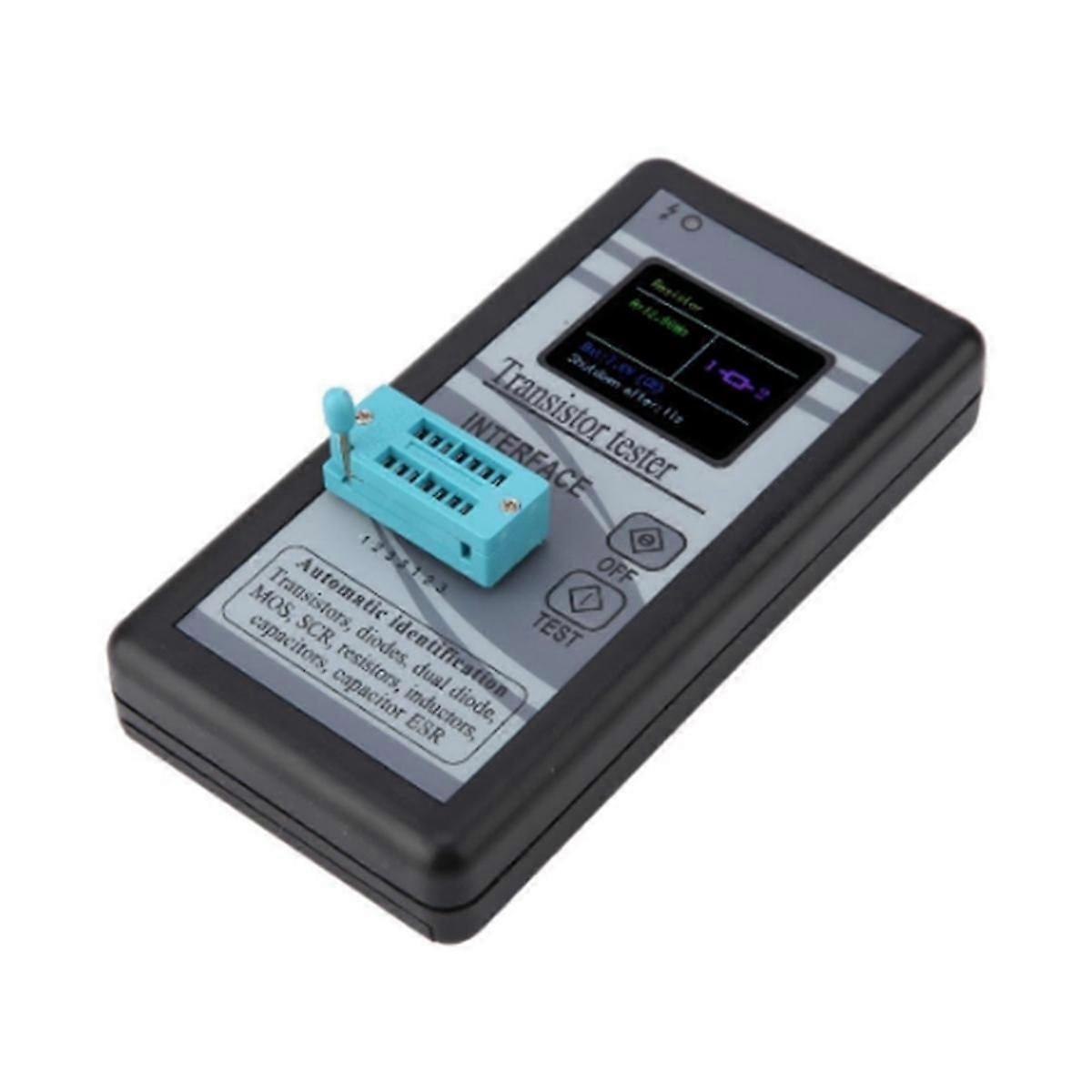 Multi- M328 Transistor Tester Diode Thyristor Capacitance Resistor Inductance MOSFET ESR Meter LCD