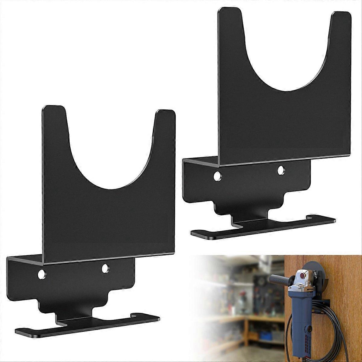 2 Packs Angle Grinder Holder,Angle Grinder Stand Tool Wall Mount