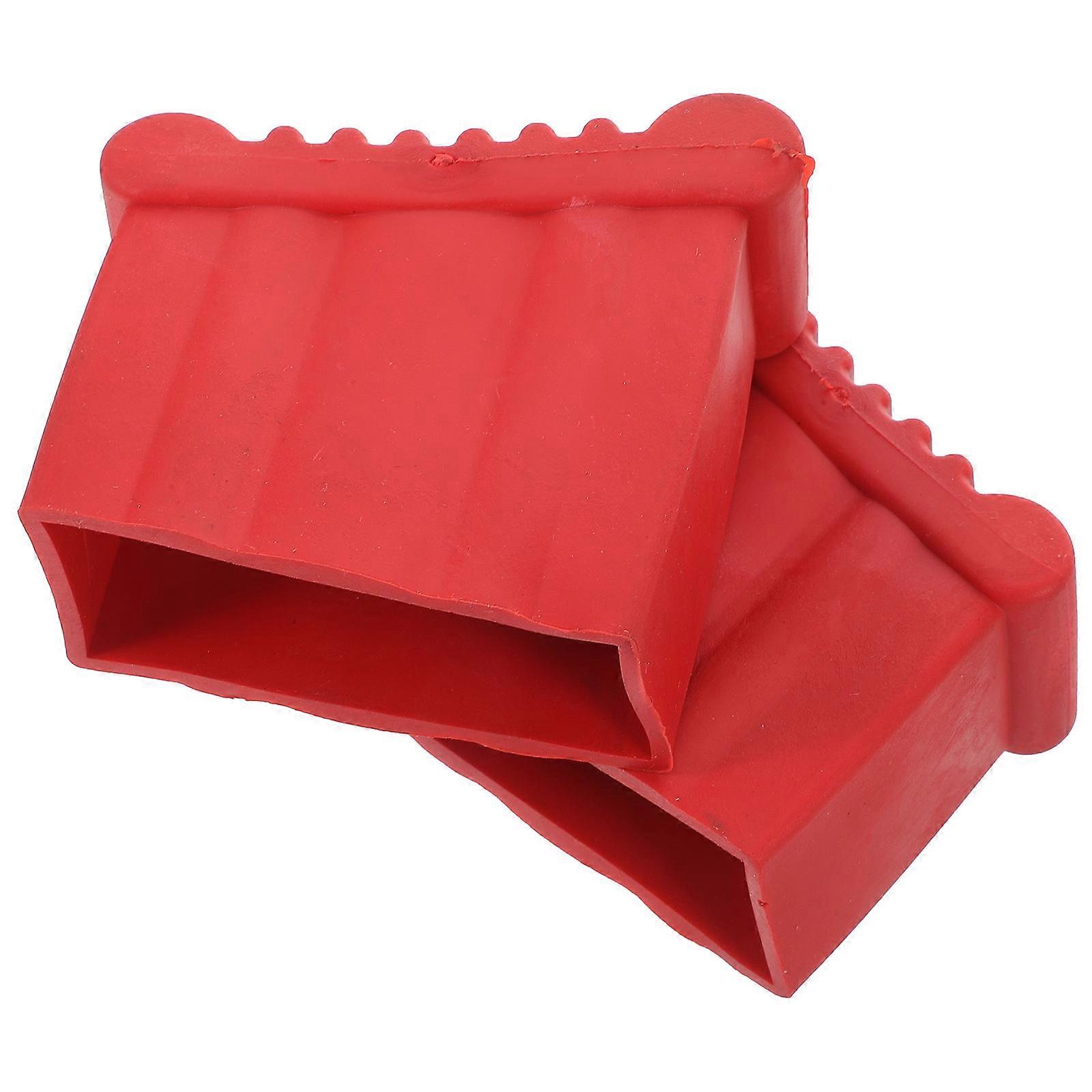 Ladder Feet Cushion for Ladder 2Pcs Rubber Pads with Non-Slip Function
