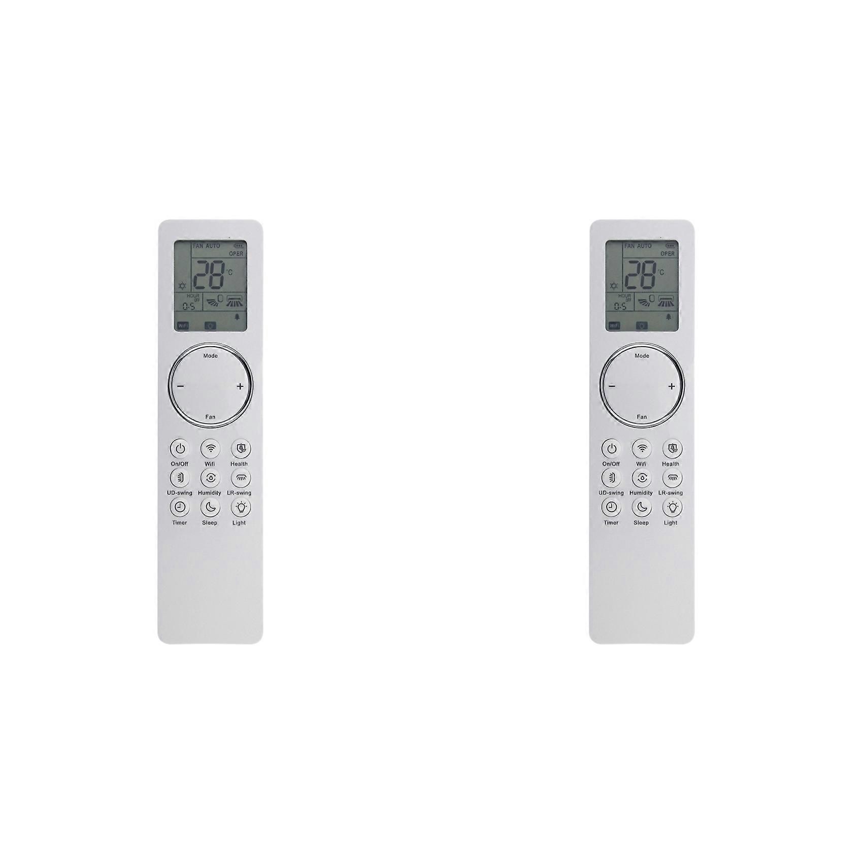 2X Replace A/C YBE1F Remote Control for Gree YBE1F Air Conditioner Remote Control