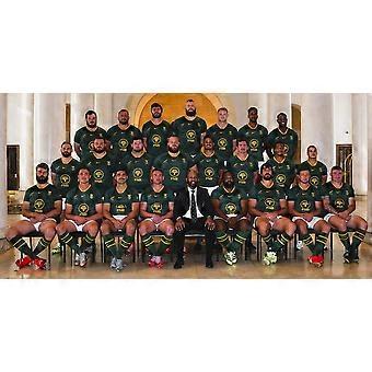 Sydafrikanska springboks RUGBY TEAM VM-MÄSTARE 1 Pussel Hjärngympa V0542