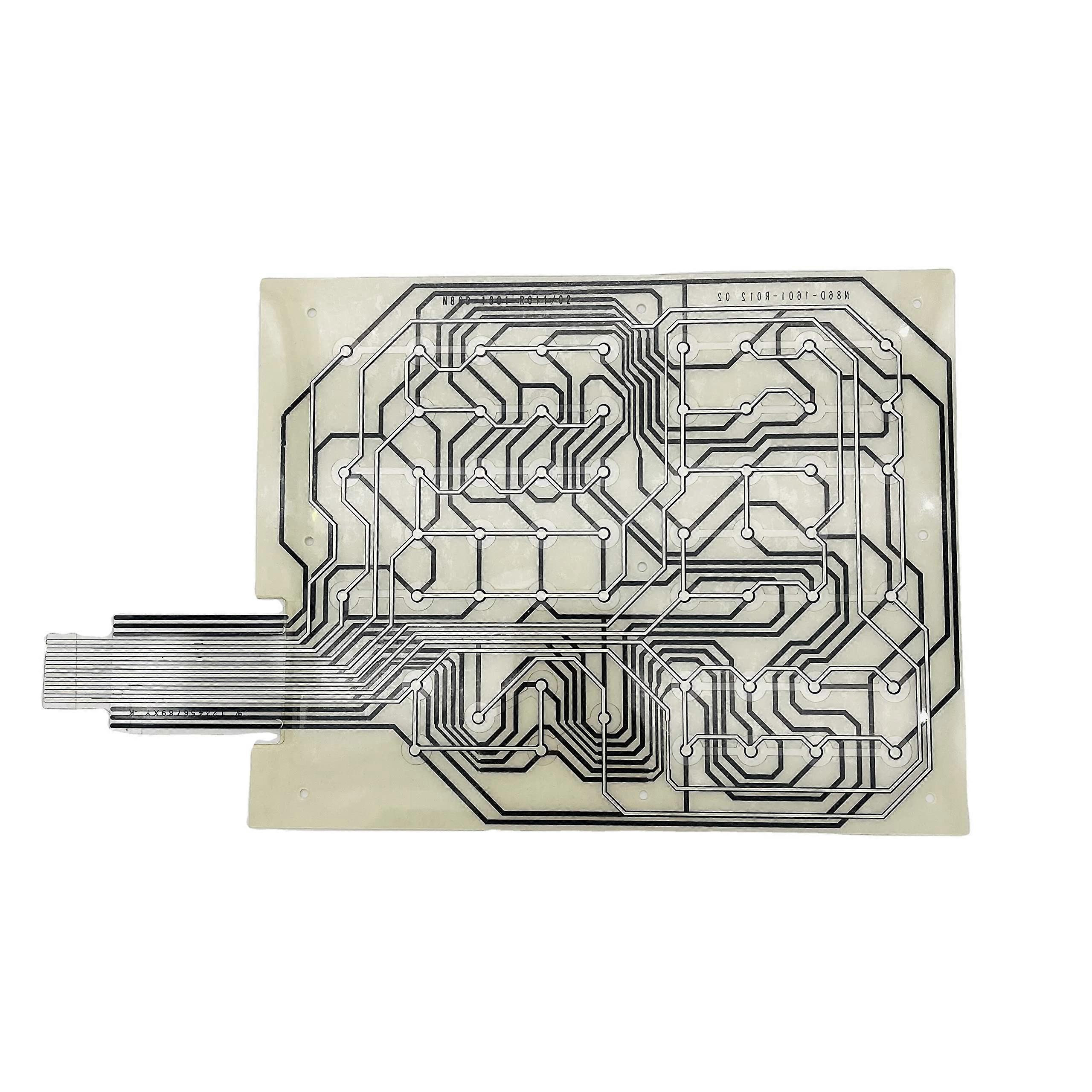 N86D1601R011 Keypad Membrane Replacement 3pcs Set Restore Keypad Functionality Exact Model Fit
