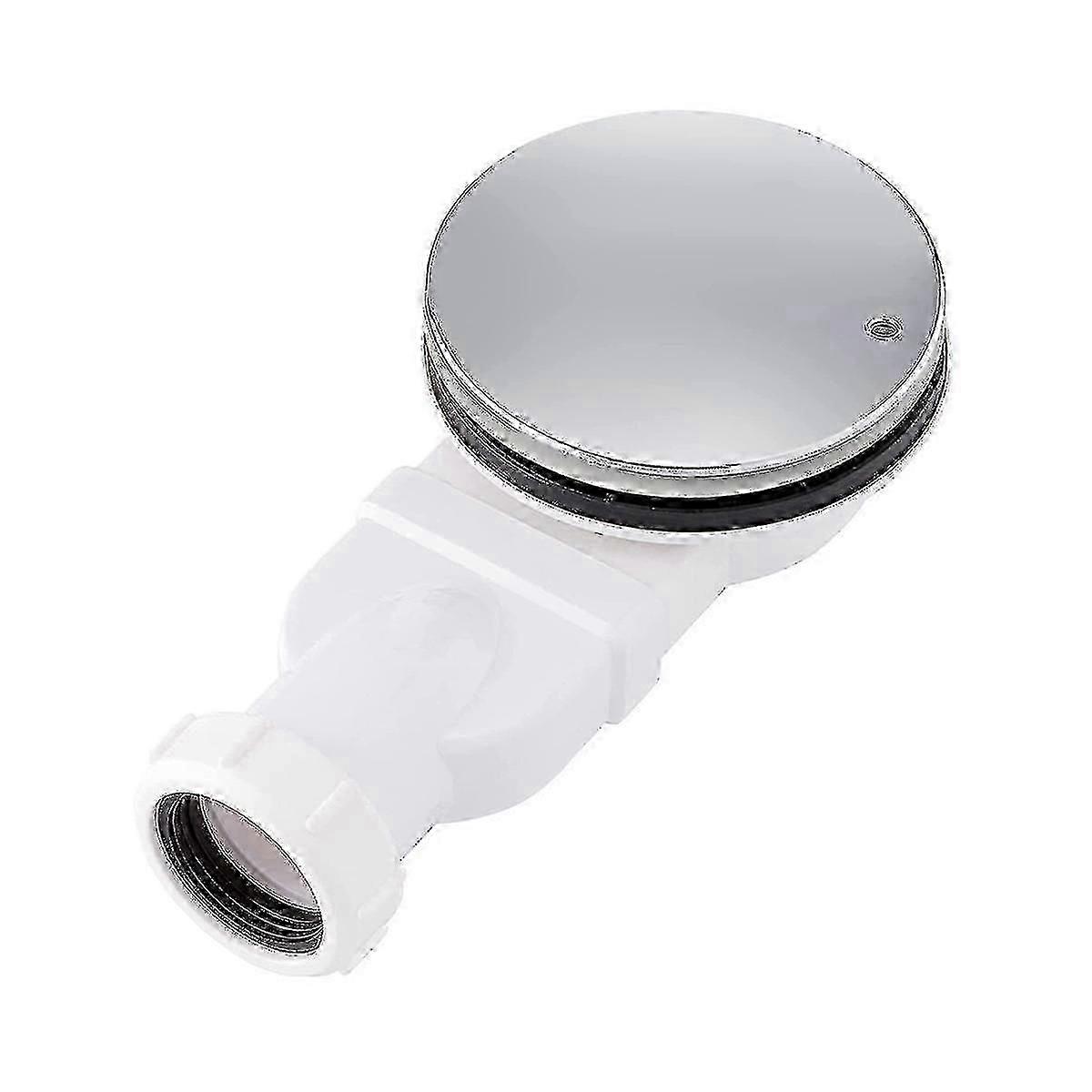 Side outlet shower drain for compact spaces, high flow 36L/min