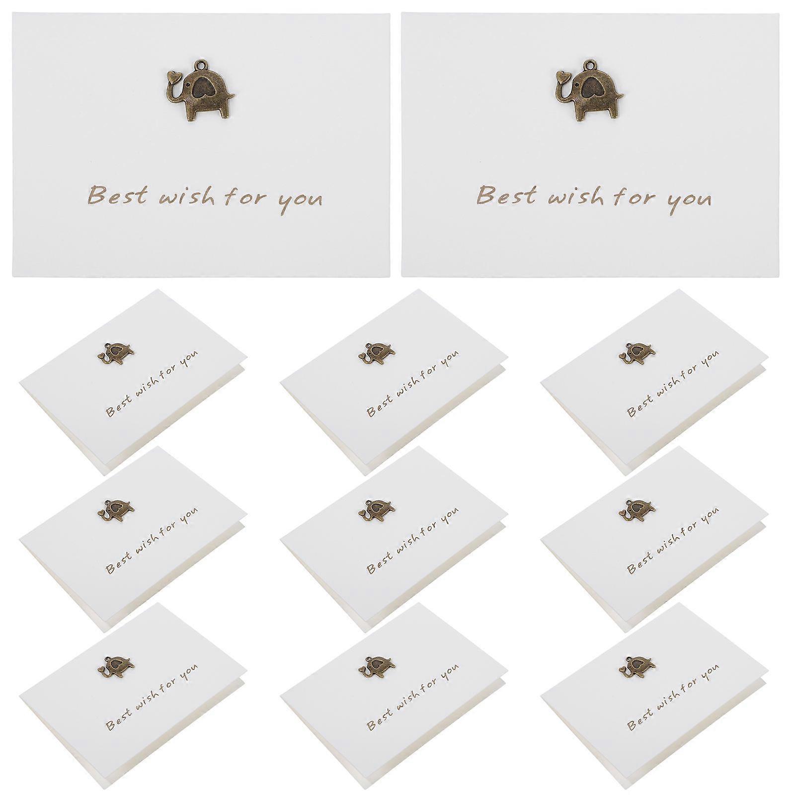 Paper Blessing Card Greeting Cards for Decor 20Sets with Envelope