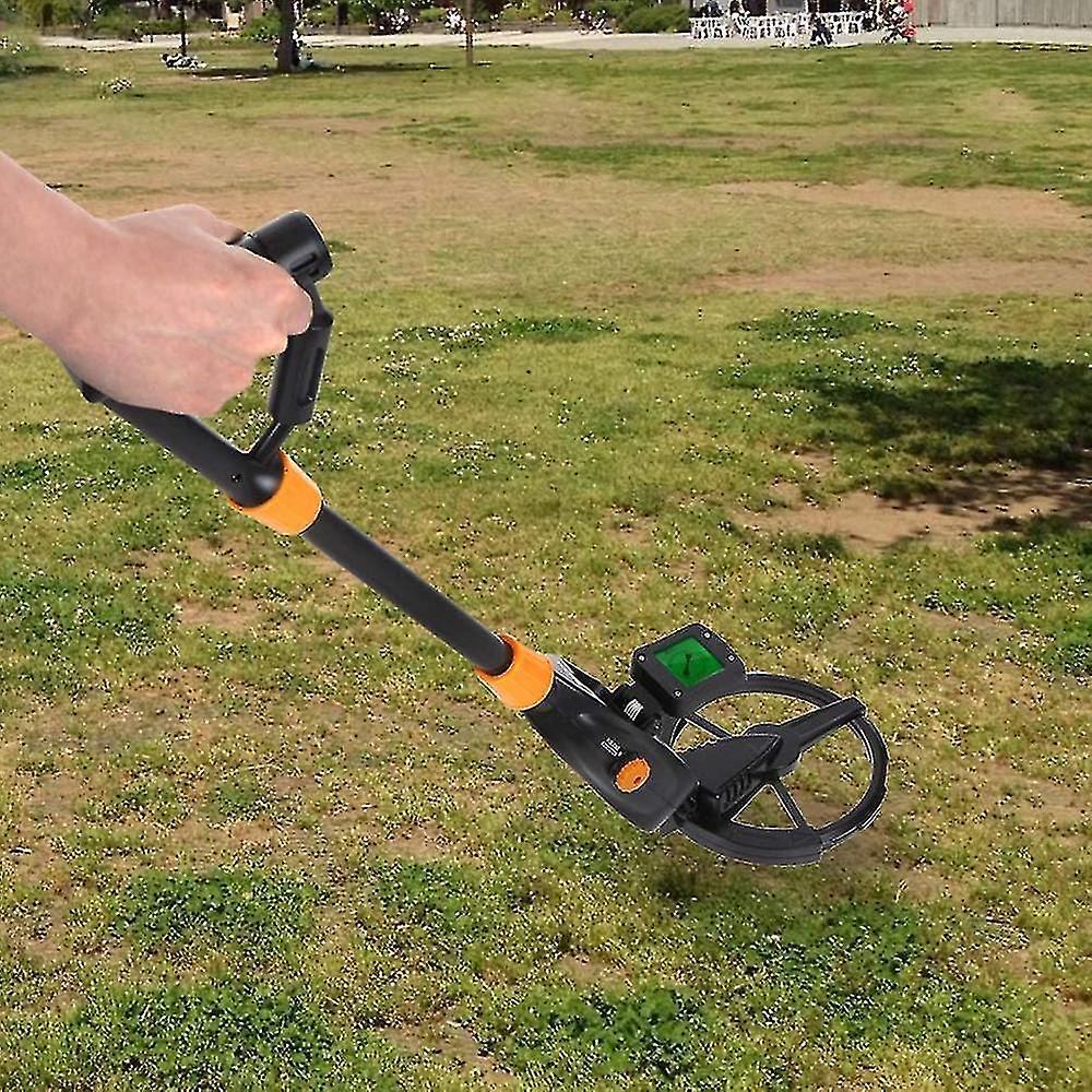 Children's Lightweight Handheld Metal Detector, Adjustable Sensitivity And Volume Gold Digger, Audio Lcd Detection Treasure Hunter With Waterproof