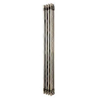 Traditional 3 Column Radiator 1500mm x 200mm Modern Central Heating Heater Raw Metal Carbon Steel
