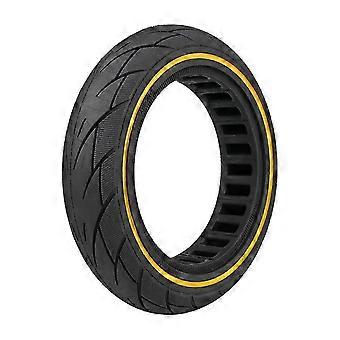 10 inch honingraatrubberen massieve band, compatibel met Ninebot F40 F30 F20 elektrische scooters, 10x2.125 luchtloze antislipbanden.