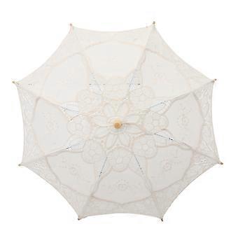 Wedding Bridal Umbrella Embroidery Lace Umbrella Decorative Umbrella Photography Prop