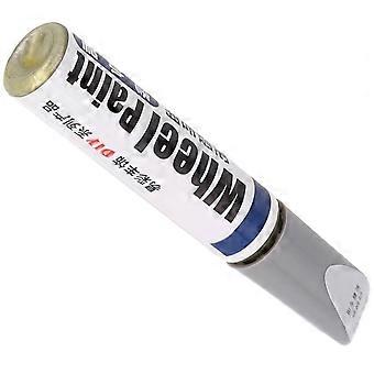 12ml Car Wheels Scratches Paint Repair Pen Aluminum Alloy Silver Painted Wheel Hub Refurbishment Self Painted Wheel Hub Pens