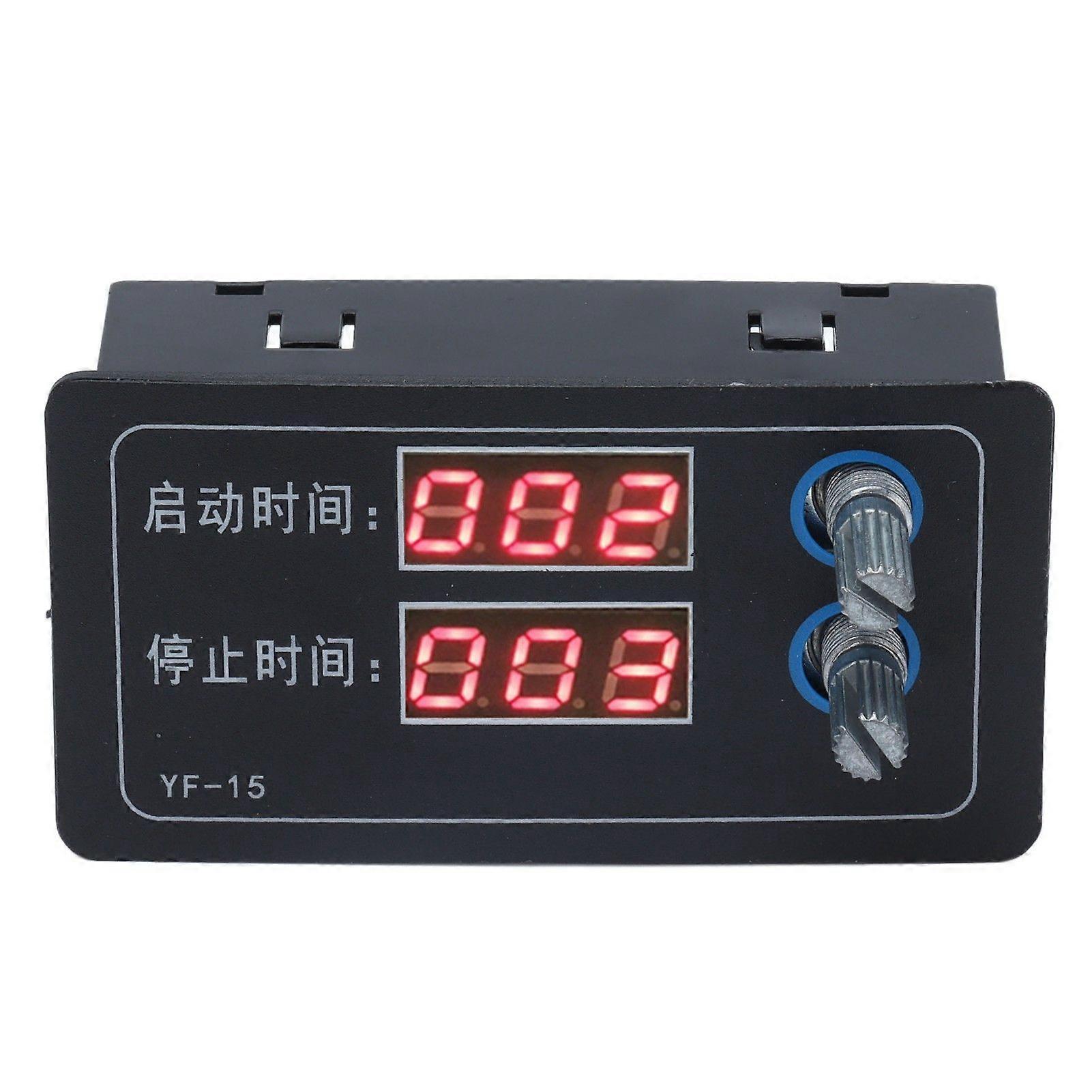 YF15 Digital Timer Delay Switch Motor Controller Module with LED Display for Generator