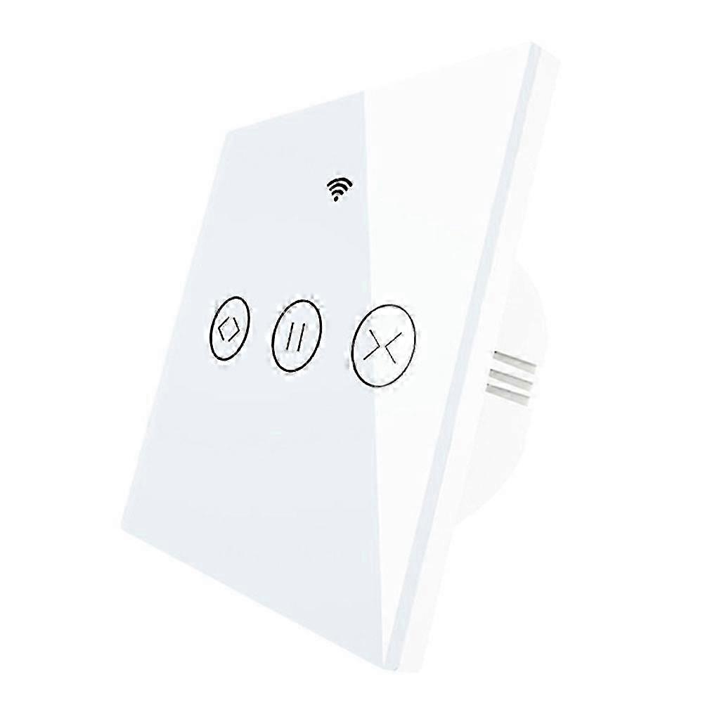 Dimming Smart Touch Panel Curtain Blinds Roller Shutter Flexible Switch Controller Smart Life App Adjustable Remote