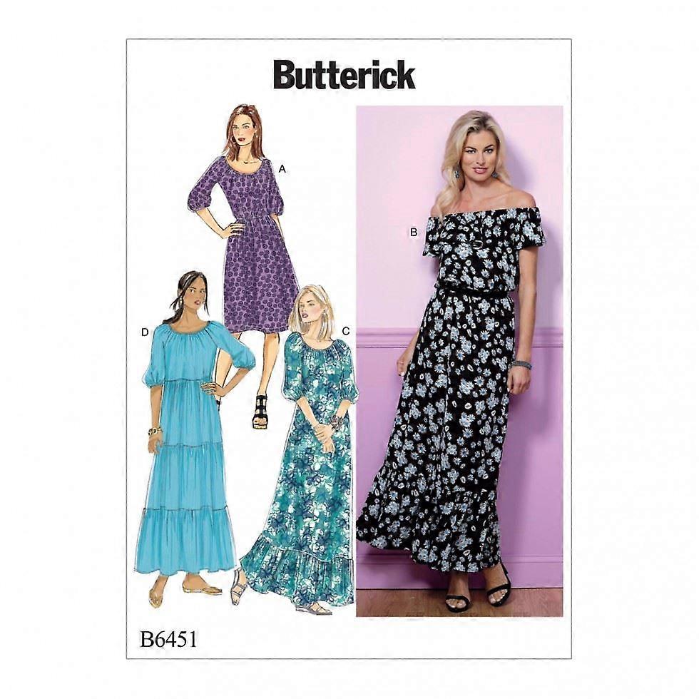 Butterick Paper Sewing Pattern 6451