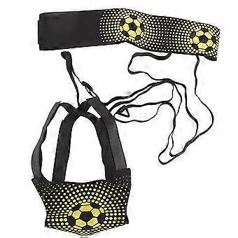 Hands Free Solo Soccer Kick Trainer Fußball Training Belt kompatibel Kick Throw Übung