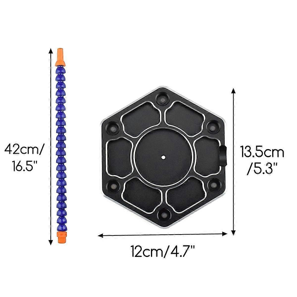 6 Arm Third Hand Stand Tool (Blue)