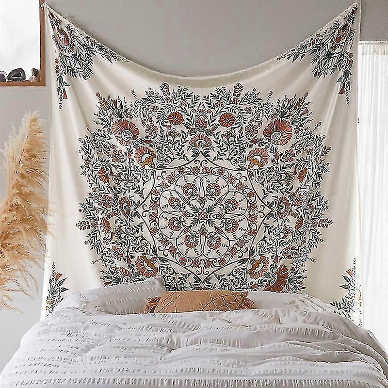 Mandala Flower Tapestry Wall Hanging