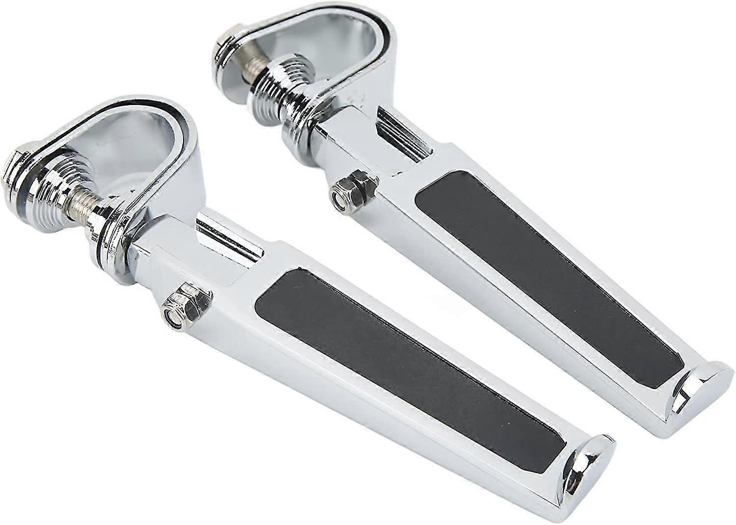 Universal Clip Pedal Engine Guard Pedal Engine Crash Bar (silver) (2pcs)