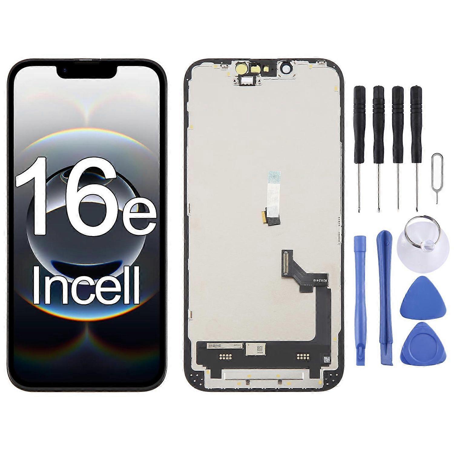 For Apple iPhone 16e InCell HD LCD Display without Frame Unit Replacement Part