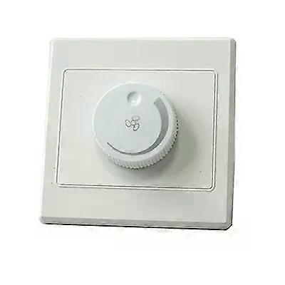 1Pc AC 220V Dimmer Light Switch Adjustment Lighting Control Ceiling Fan Speed Control Switch Wall Button Dimmer Switch off-on